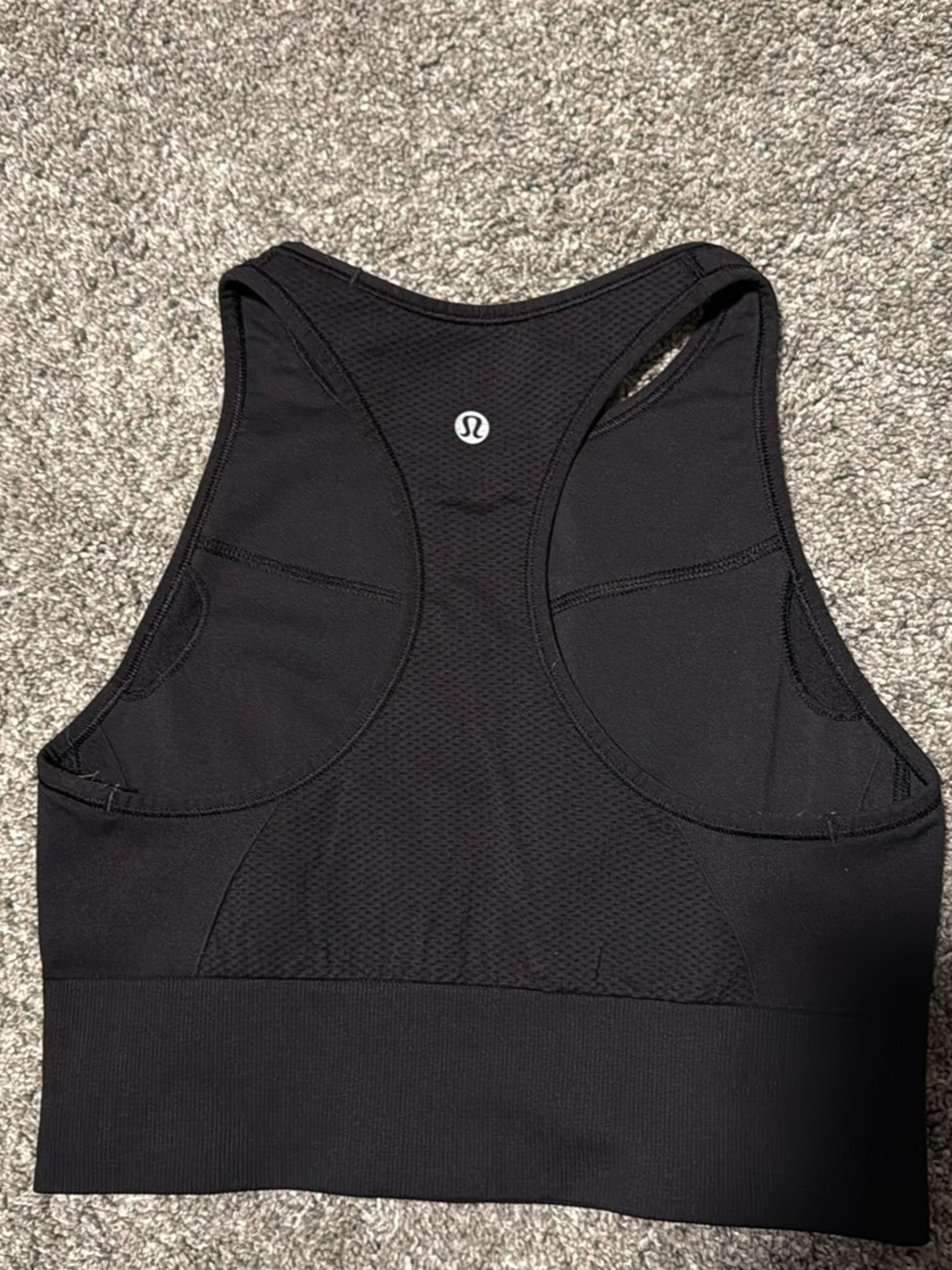 lululemon athletica Black Racerback Top Women’s 6